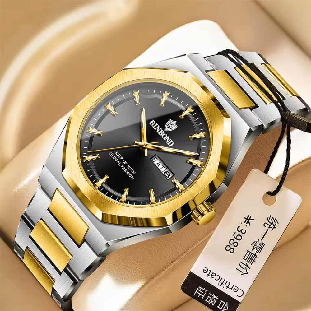 Two Tone Men's Luxury Quartz
