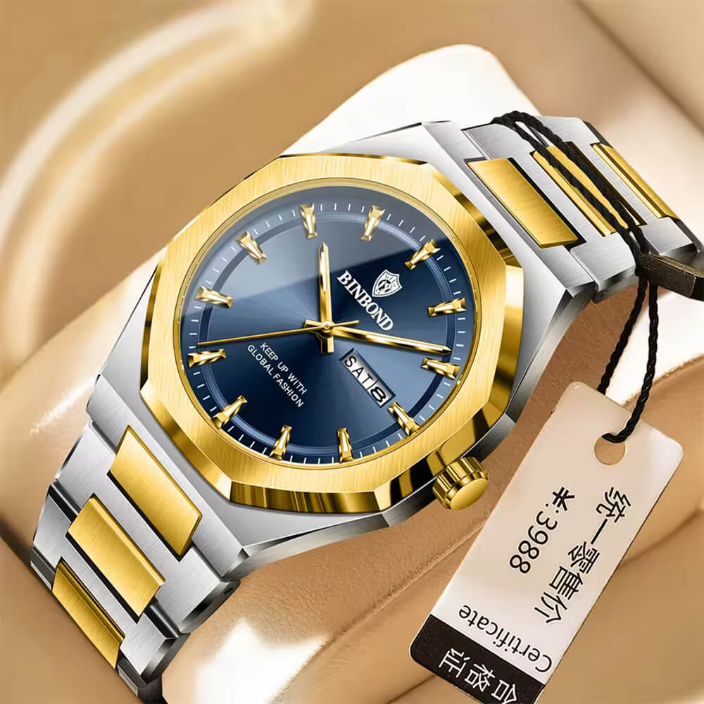 Two Tone Men's Luxury Quartz