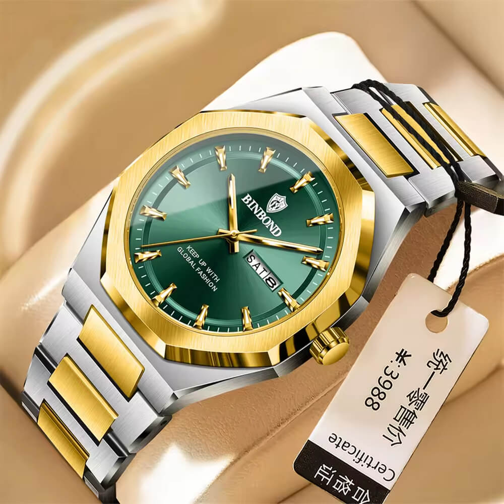Two Tone Men's Luxury Quartz